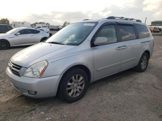 KNDMB233176159954 - 2007 KIA SEDONA EX SILVER photo 1