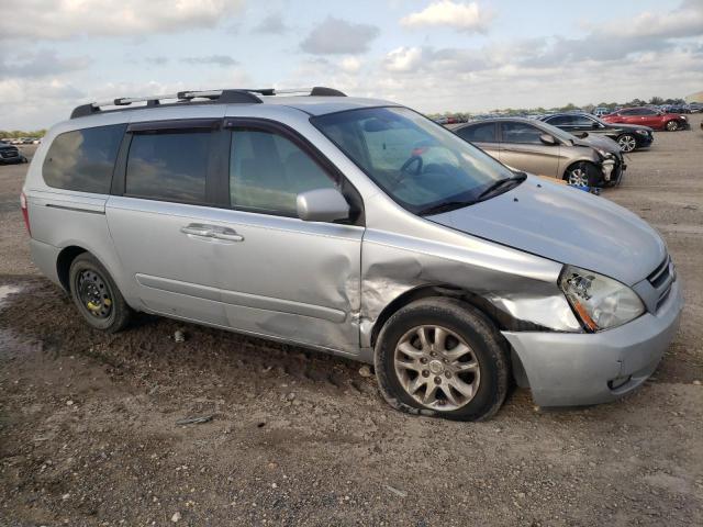 KNDMB233176159954 - 2007 KIA SEDONA EX SILVER photo 4