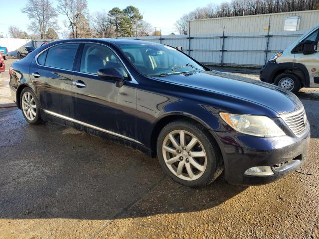 JTHGL46F875020047 - 2007 LEXUS LS 460L BLUE photo 4