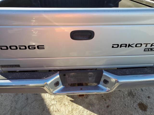 1D7HG42N74S628426 - 2004 DODGE DAKOTA SLT SILVER photo 6