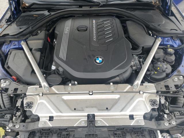 WBA13AR07NCH74689 - 2022 BMW M440XI BLUE photo 11
