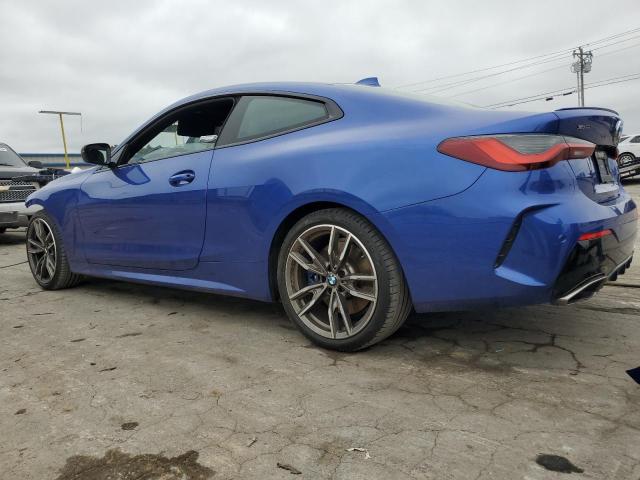 WBA13AR07NCH74689 - 2022 BMW M440XI BLUE photo 2