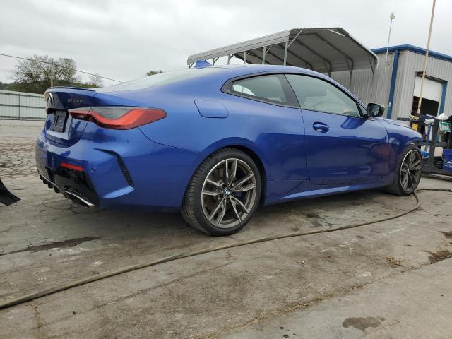 WBA13AR07NCH74689 - 2022 BMW M440XI BLUE photo 3