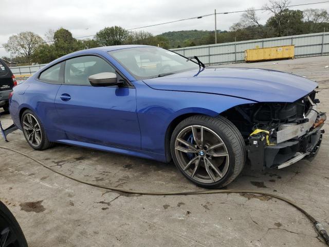 WBA13AR07NCH74689 - 2022 BMW M440XI BLUE photo 4