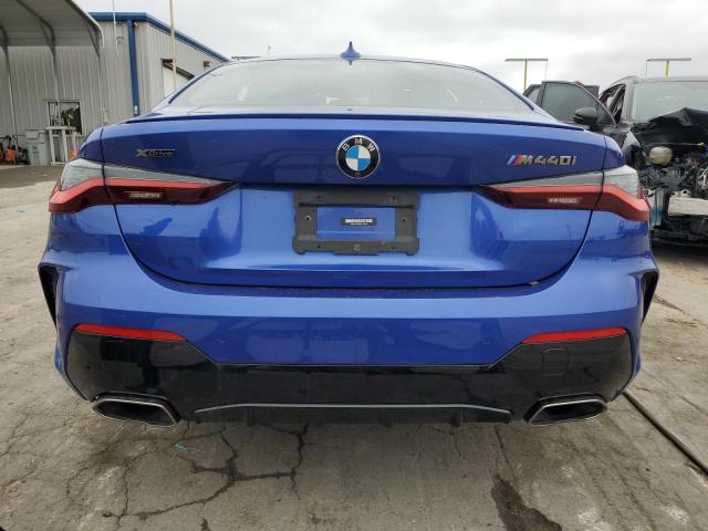WBA13AR07NCH74689 - 2022 BMW M440XI BLUE photo 6