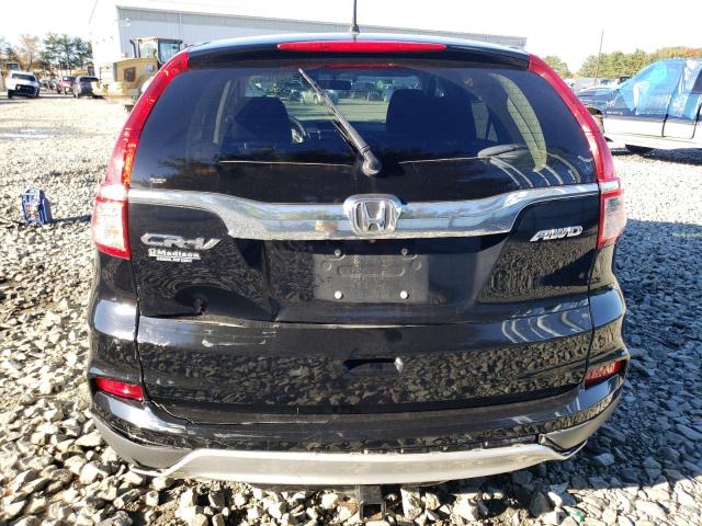 2HKRM4H53FH657101 - 2015 HONDA CR-V EX BLACK photo 6