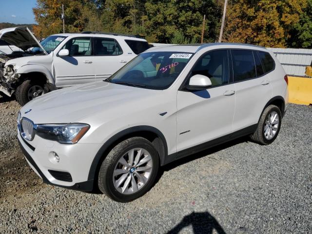 2016 BMW X3 XDRIVE28I, 