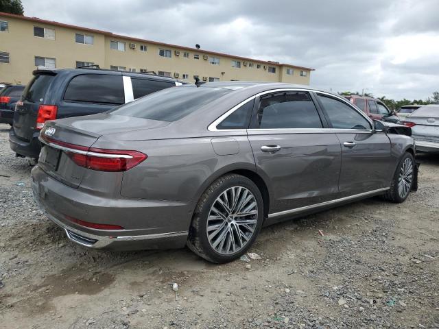 WAU8DAF83KN013709 - 2019 AUDI A8 L GRAY photo 3