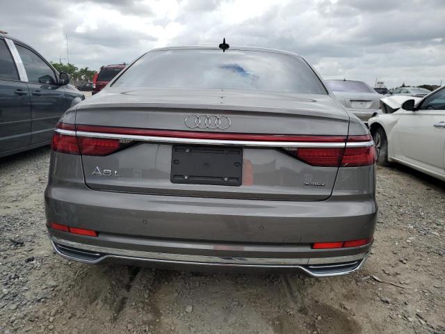 WAU8DAF83KN013709 - 2019 AUDI A8 L GRAY photo 6