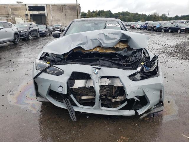 WBS33AY04MFL24711 - 2021 BMW M3 COMPETITION ტურკოუსი ფოტო 5