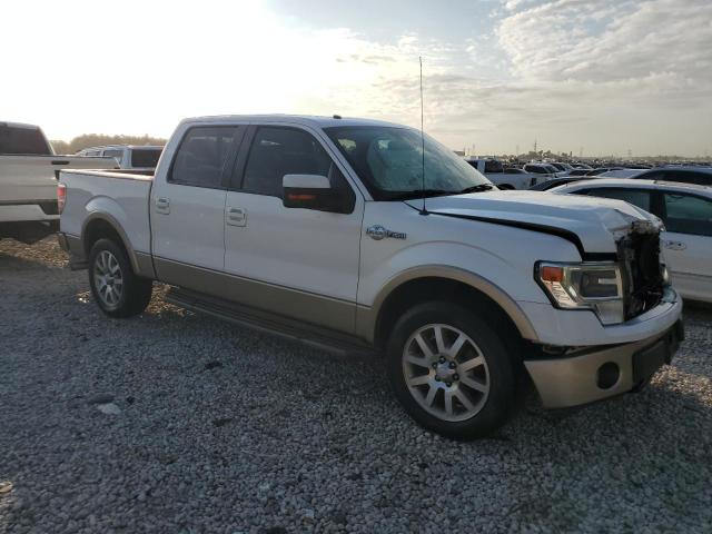 1FTFW1CF0EKD14337 - 2014 FORD F150 SUPERCREW WHITE photo 4