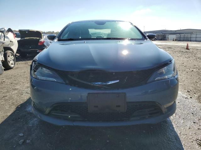 1C3CCCBG8FN608994 - 2015 CHRYSLER 200 S BLUE photo 5