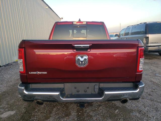 1C6RREFT3KN770234 - 2019 RAM 1500 BIG HORN/LONE STAR BURGUNDY photo 6