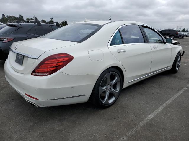 WDDUG8CB3EA060578 - 2014 MERCEDES-BENZ S 550 WHITE photo 3