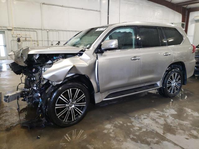 JTJHY7AX7J4256983 - 2018 LEXUS LX 570 SILVER photo 1