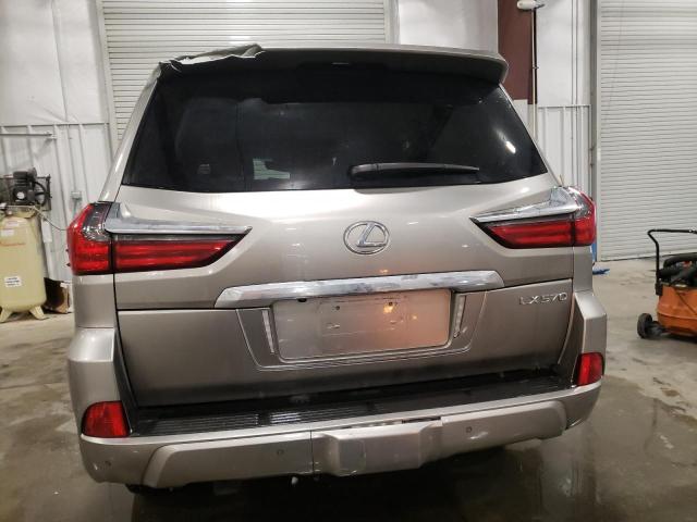 JTJHY7AX7J4256983 - 2018 LEXUS LX 570 SILVER photo 6