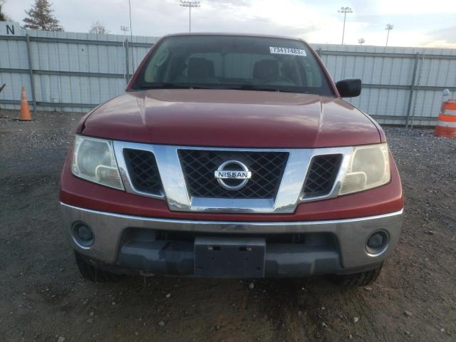 1N6AD0EV2AC428873 - 2010 NISSAN FRONTIER CREW CAB SE BURGUNDY photo 5