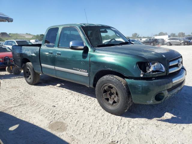 5TBRT34143S368095 - 2003 TOYOTA TUNDRA ACCESS CAB SR5 GREEN photo 4