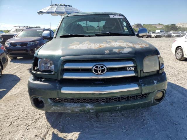 5TBRT34143S368095 - 2003 TOYOTA TUNDRA ACCESS CAB SR5 GREEN photo 5