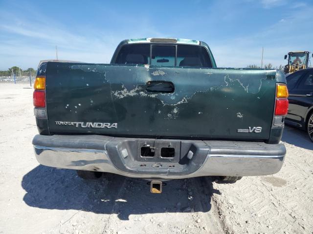 5TBRT34143S368095 - 2003 TOYOTA TUNDRA ACCESS CAB SR5 GREEN photo 6