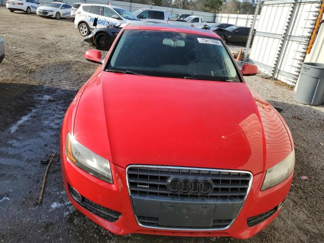 WAULFAFRXCA002809 - 2012 AUDI A5 PREMIUM PLUS RED photo 5