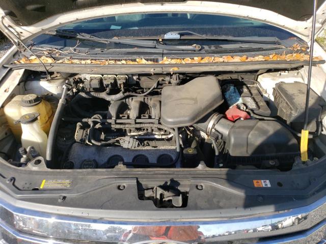 2FMDK48C18BA32575 - 2008 FORD EDGE SEL WHITE photo 12