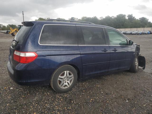 5FNRL38436B117752 - 2006 HONDA ODYSSEY EX BLUE photo 3