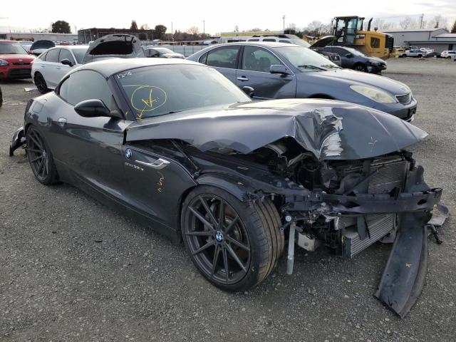 WBALM1C57FE634462 - 2015 BMW Z4 SDRIVE35IS GRAY photo 4