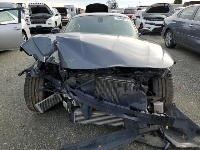 WBALM1C57FE634462 - 2015 BMW Z4 SDRIVE35IS GRAY photo 5