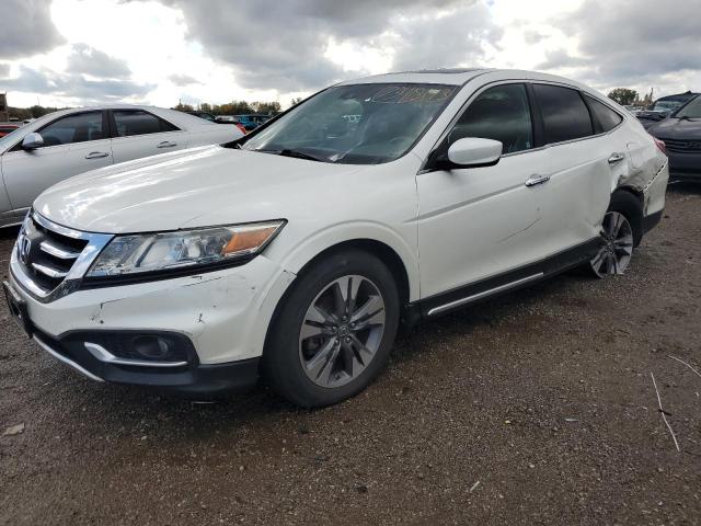 5J6TF2H57DL001250 - 2013 HONDA CROSSTOUR EXL თეთრი ფოტო 1