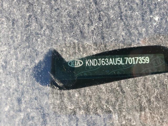 KNDJ63AU5L7017359 - 2020 KIA SOUL GT LINE TWO TONE photo 10