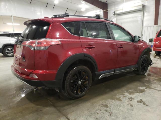 2T3RFREV3JW731209 - 2018 TOYOTA RAV4 ADVENTURE RED photo 3