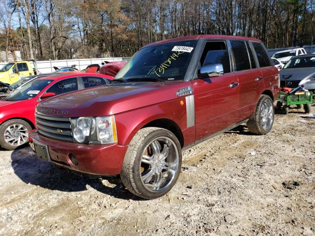 SALME114X5A190345 - 2005 LAND ROVER RANGE ROVE HSE BURGUNDY photo 1