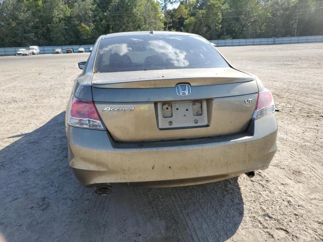 1HGCP36838A004803 - 2008 HONDA ACCORD EXL TAN photo 6