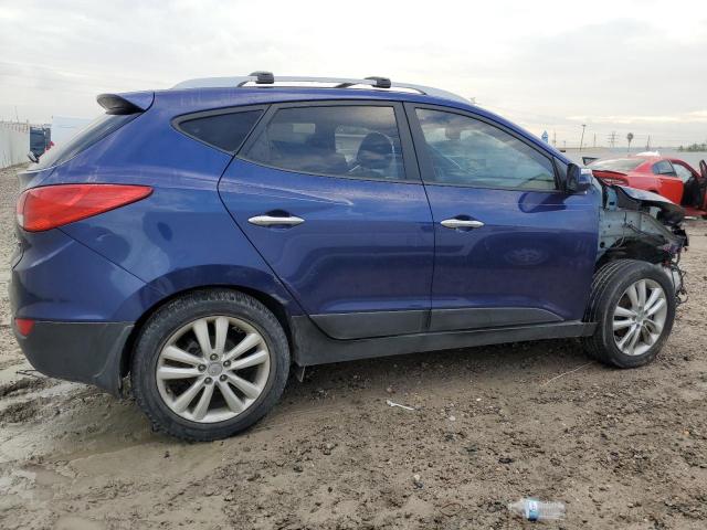 KM8JU3ACXCU490393 - 2012 HYUNDAI TUCSON GLS BLUE photo 3