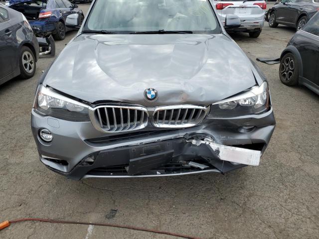 5UXWX9C58G0D66835 - 2016 BMW X3 XDRIVE28I GRAY photo 12