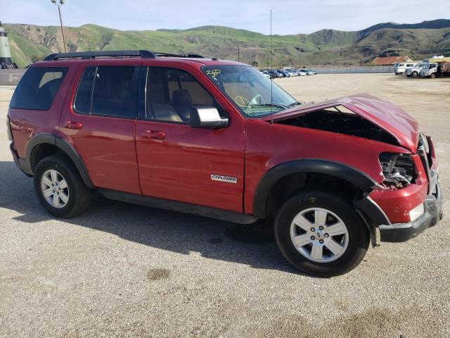 1FMEU63E17UA98300 - 2007 FORD EXPLORER X RED photo 4