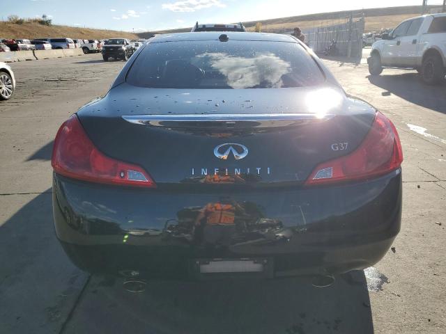 JNKCV64E49M605263 - 2009 INFINITI G37 BASE BLACK photo 6