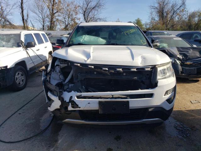 1FM5K8D82GGB53619 - 2016 FORD EXPLORER XLT WHITE photo 5