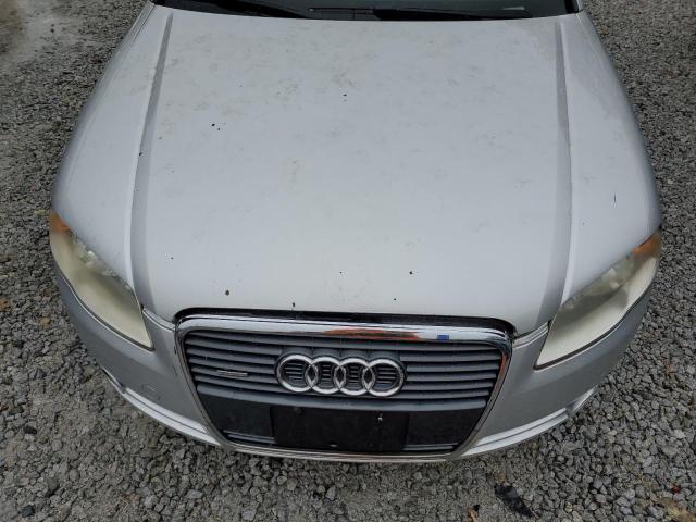 WAUDF78E67A183057 - 2007 AUDI A4 2.0T QUATTRO SILVER photo 11