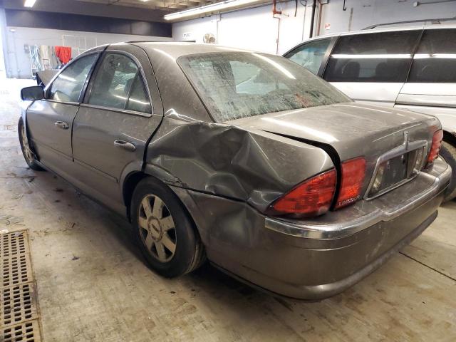 1LNHM86S62Y672756 - 2002 LINCOLN LS Qəhvəyi foto 2