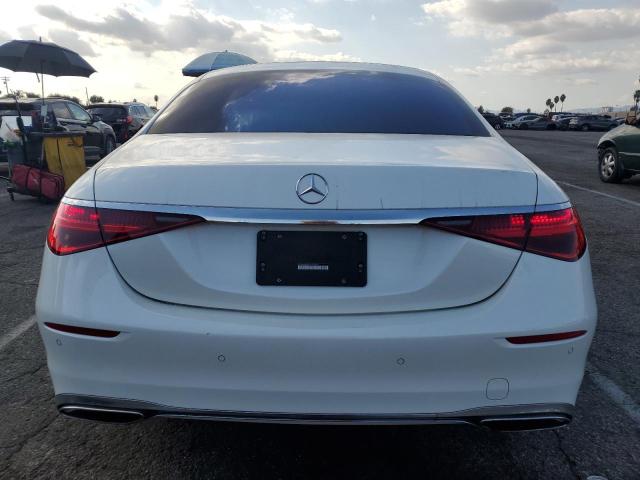 W1K6G6DB4PA170893 - 2023 MERCEDES-BENZ S 500 4MATIC WHITE photo 6