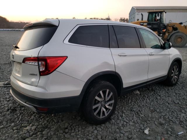 5FNYF6H55LB060477 - 2020 HONDA PILOT EXL WHITE photo 3