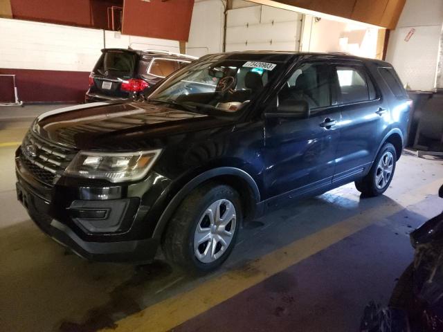 1FM5K8ARXGGB54658 - 2016 FORD EXPLORER POLICE INTERCEPTOR 黑色 照片 1