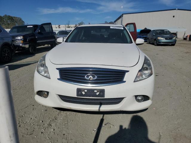 JN1DV6AP3BM830164 - 2011 INFINITI G25 BASE WHITE photo 5