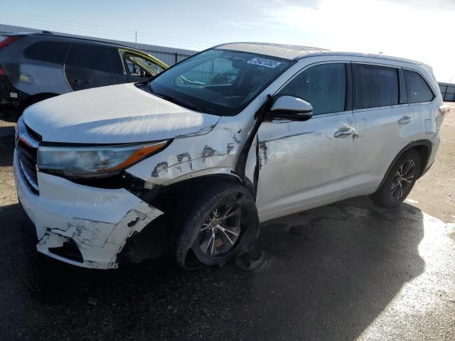 5TDKKRFHXGS138690 - 2016 TOYOTA HIGHLANDER XLE თეთრი ფოტო 1