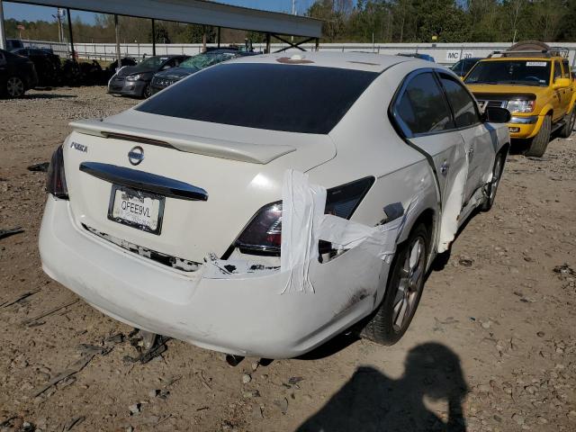 1N4AA5AP9DC834241 - 2013 NISSAN MAXIMA SR S WHITE photo 3