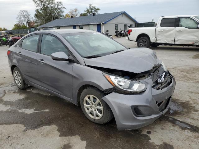 KMHCT4AE3DU504087 - 2013 HYUNDAI ACCENT GLS GRAY photo 4