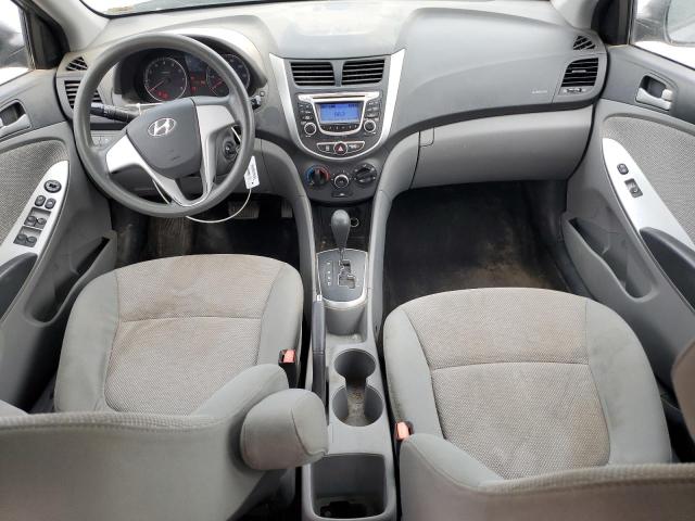 KMHCT4AE3DU504087 - 2013 HYUNDAI ACCENT GLS GRAY photo 8