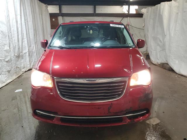 2C4RC1BG8DR605393 - 2013 CHRYSLER TOWN & COU TOURING BURGUNDY photo 5